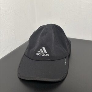 Adidas Climalite Strapback Hat Black One Size 3 Stripes Embroidered Unisex‎